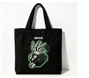 Heavyweight gusseted canvas tote