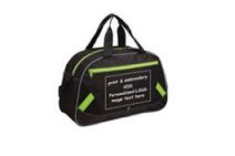 Neon curved event duffle