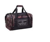 Camo oxford utility duffle