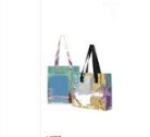 Holographic laser PVC tote bag